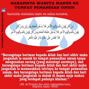 Mandi Bareng yang Haram