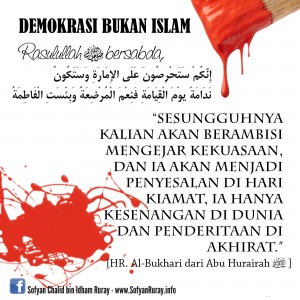 Demokrasi bukan Islam