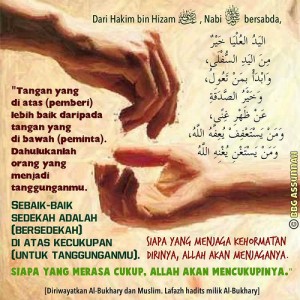 Tangan di Atas Lebih Baik