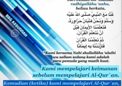 Belajar Aqidah Terlebih Dahulu
