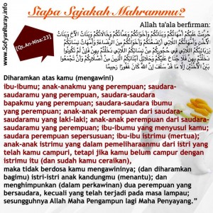 Siapa Sajakah Mahrammu 2