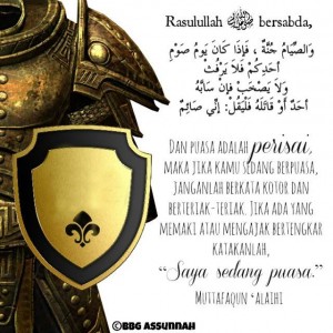 Puasa adalah Perisai