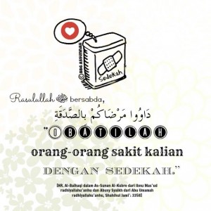Sedekah adalah Obat