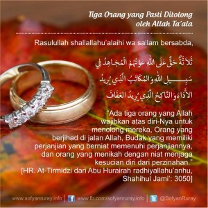 Tiga Orang yang Pasti Allah Tolong